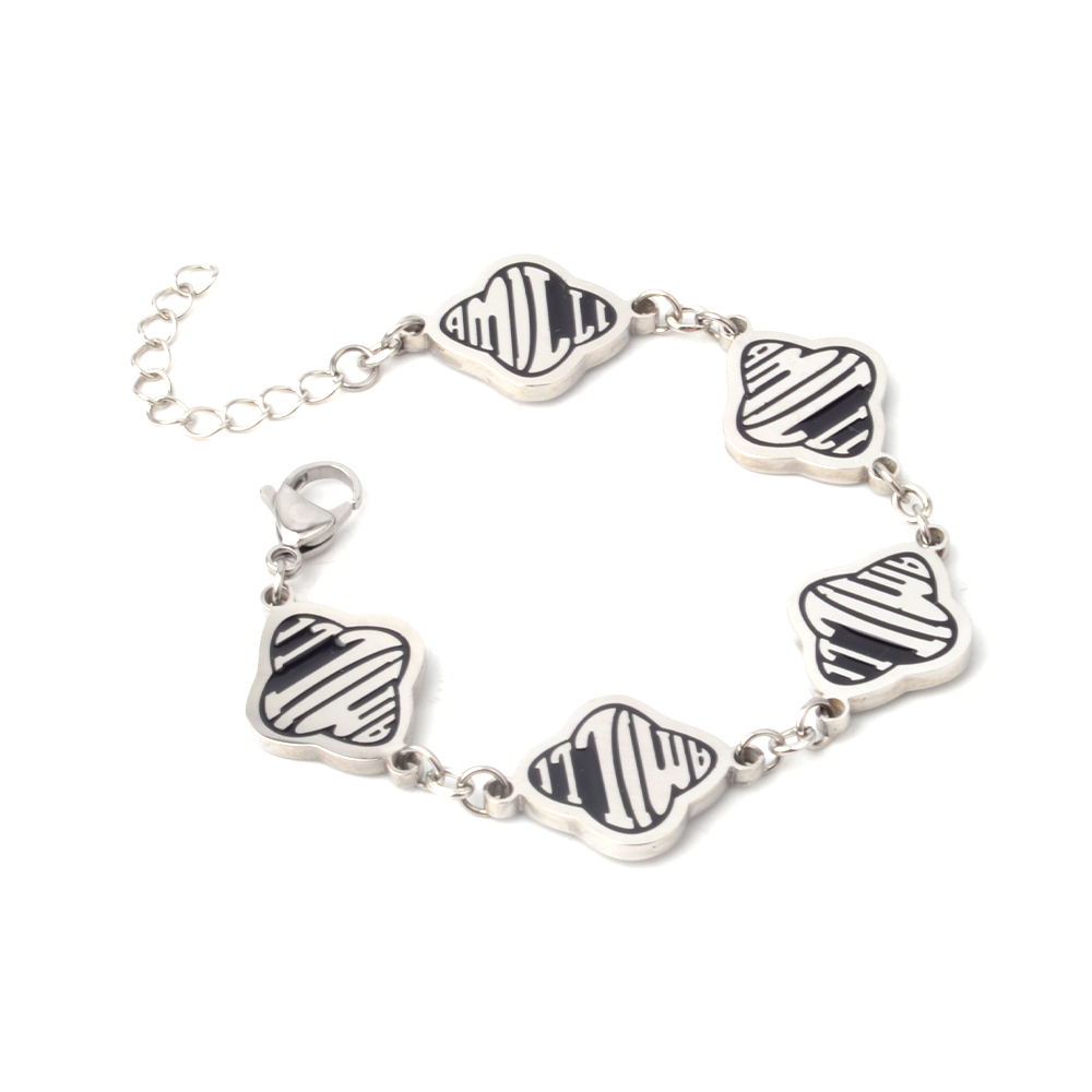 ICEY STAMP REVERSIBLE BRACELET